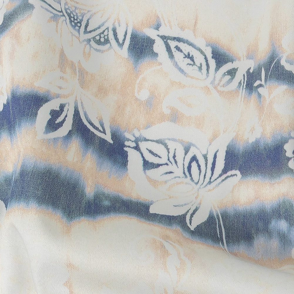 Mood Exclusive Awash in Filigree Stretch Cotton Sateen - Joann Fabrics