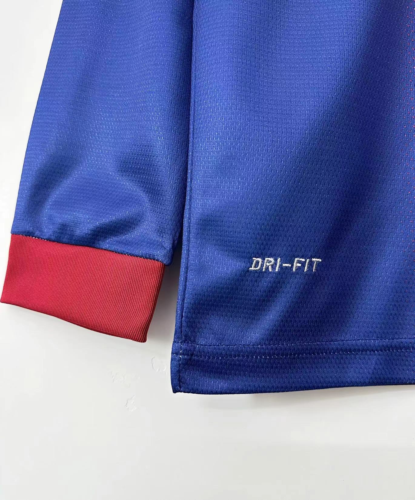 2012/2013 Retro Long Sleeve Barcelona Home Football Shirt 1:1 Thai Quality