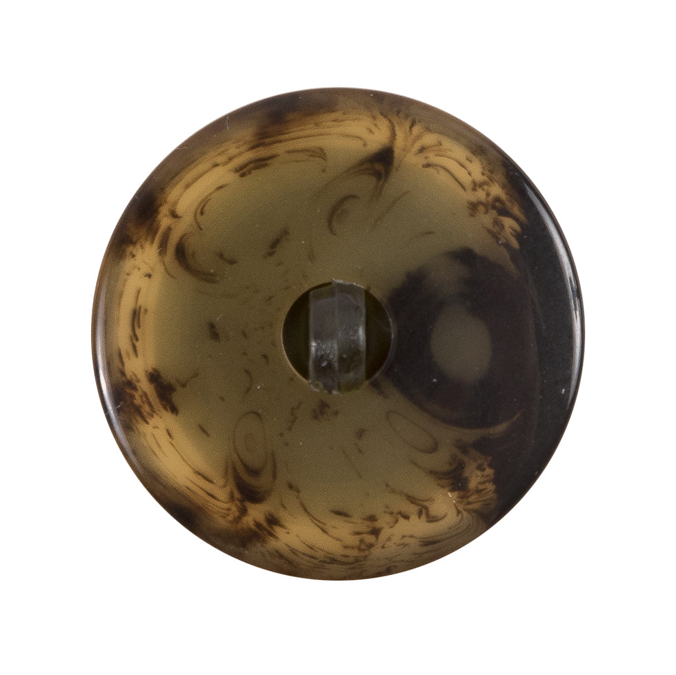 Green and Brown Plastic Shank Back Button - 44L/28mm - Joann Fabrics