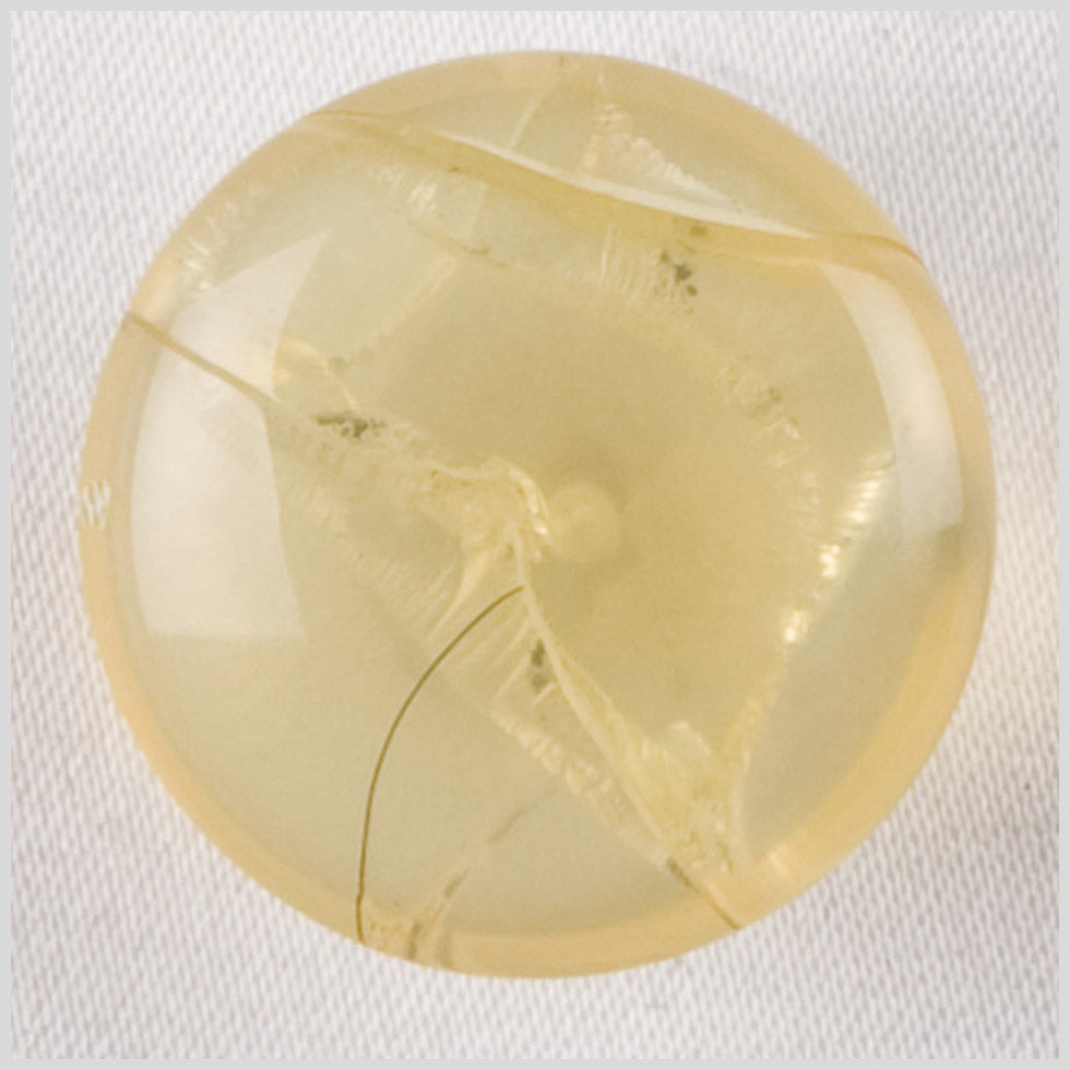 Plastic Shank Back Button - 23L/20mm - Yellow Beige Shattered Dome - Joann Fabrics