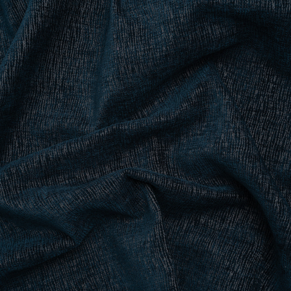 Chenille Upholstery Woven with Latex Backing - Indigo - Lovell Collection - Joann Fabrics