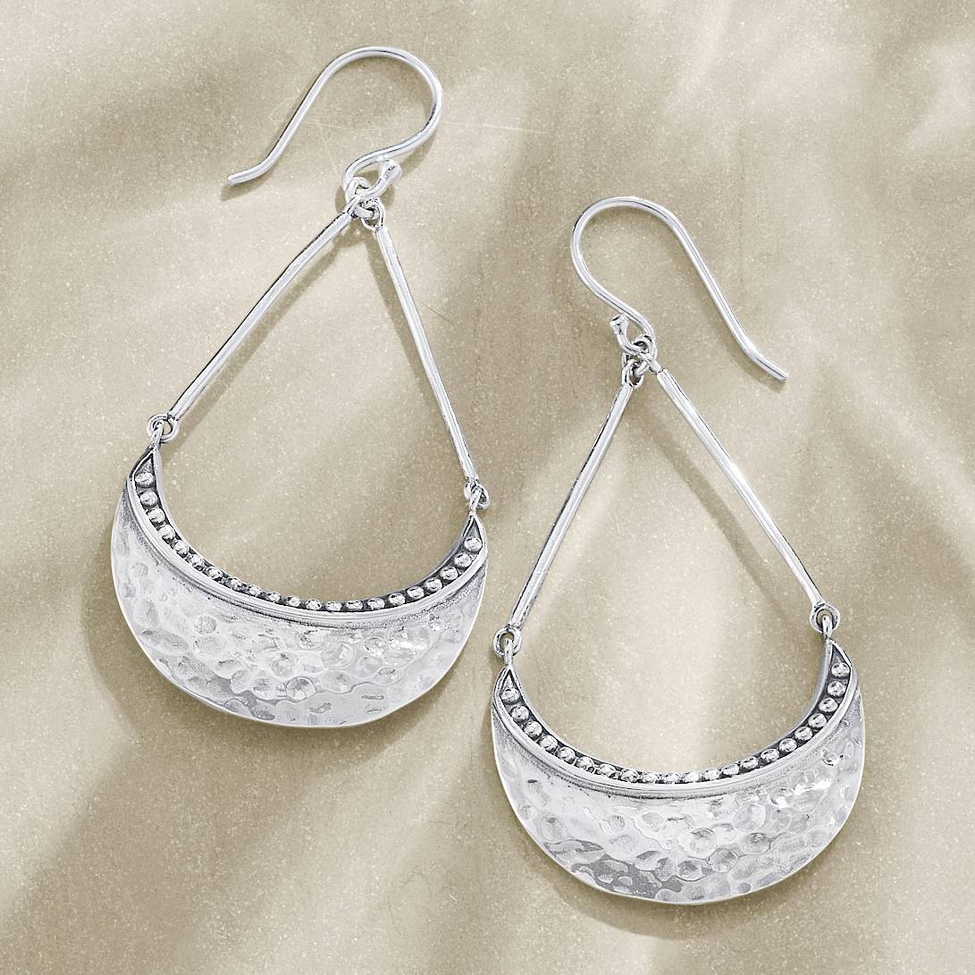 Sterling Hammered Earrings - Northstyle Catalog