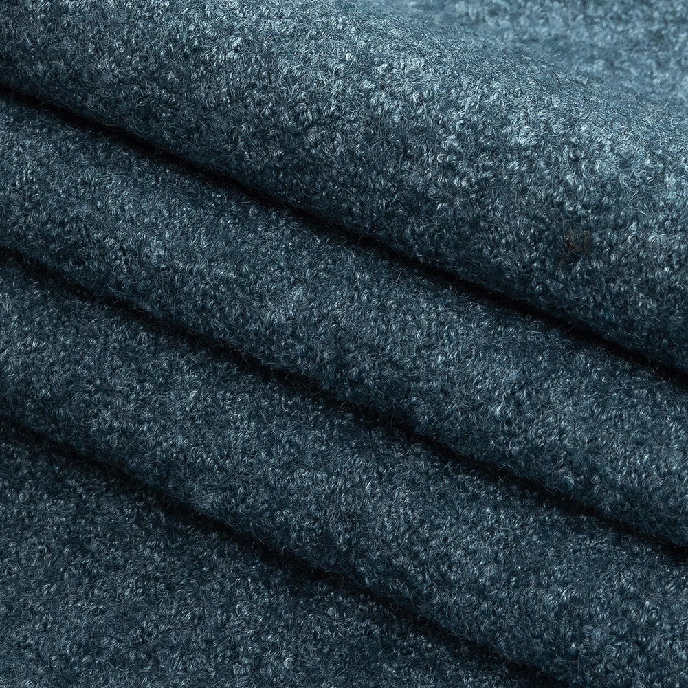 Boiled Wool Coating Fabric - Marbled Blue Mirage - Ketil Collection - Joann Fabrics