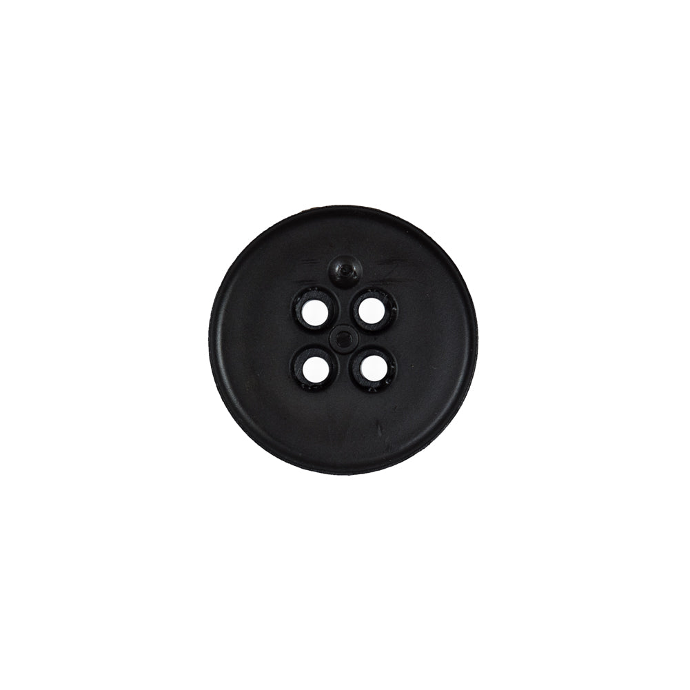 Italian Black Nylon 4-Hole Button - 24L/15mm - Joann Fabrics