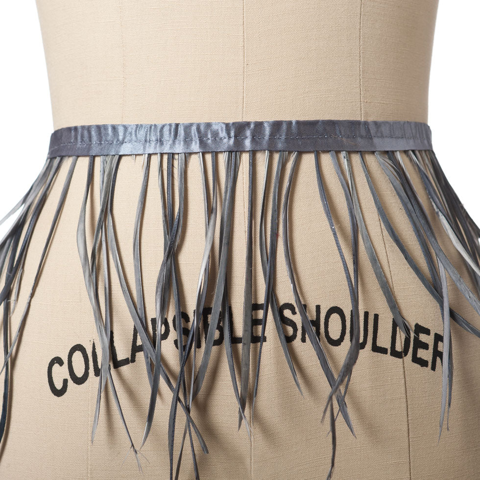 Metallic Silver Goose Fringe - Joann Fabrics