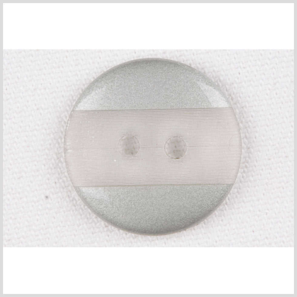 Plastic 2-Hole Button - 24L/15mm - Light Gray Engraved Ribbing Stripe - Joann Fabrics