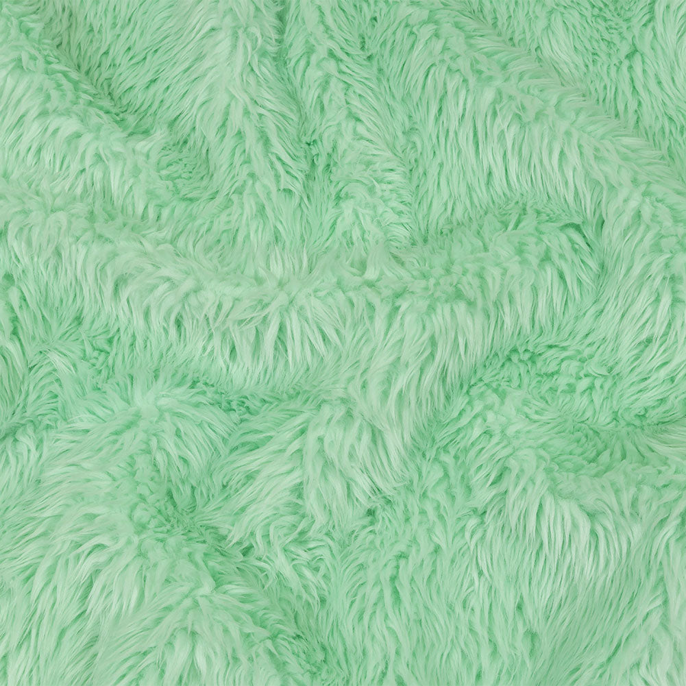 Balenciaga Italian Dusty Aqua Faux Fur - Joann Fabrics