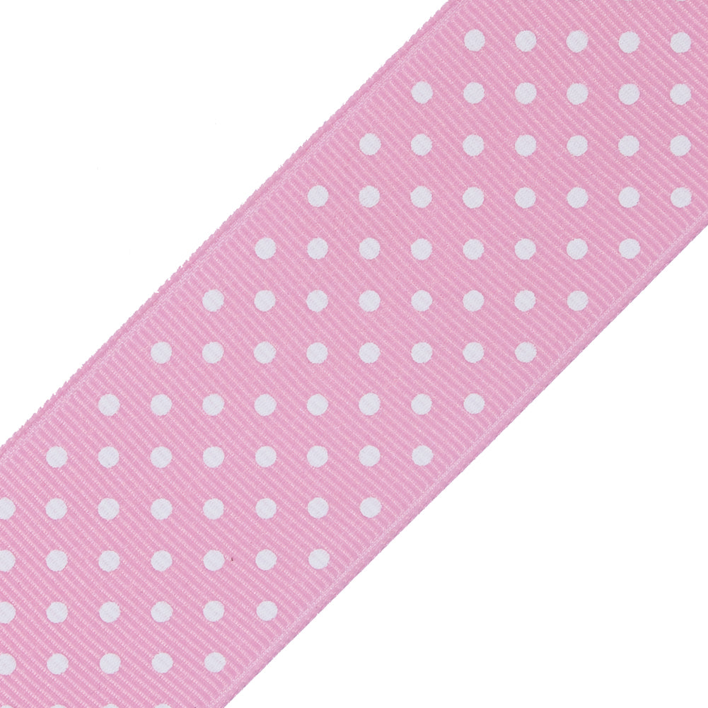 Pink Polka Dot Grosgrain Ribbon - Joann Fabrics