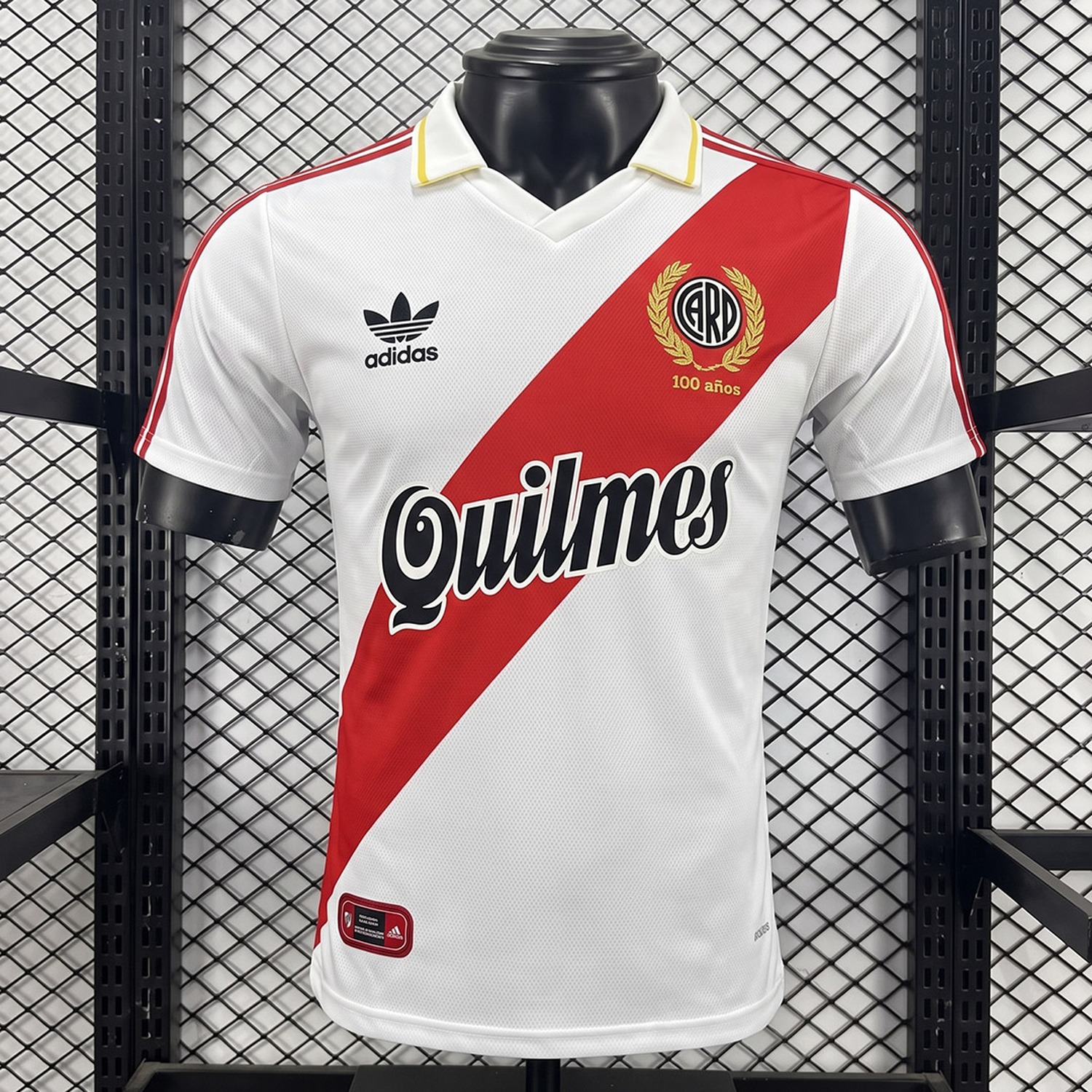 Retro River Plate 2001-02 Centenary Jersey - UnitedFutballJersey
