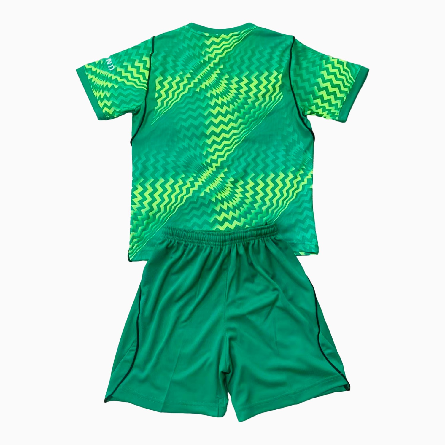 Paris Saint-Germain PSG 26-27 Green Goalkeeper Kids Kit - UnitedFutballJersey