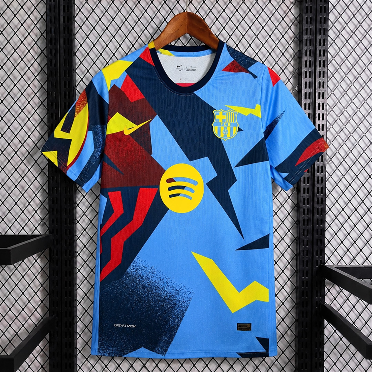 Barcelona 25-26 Sky Blue Pre-Match Jersey - Fans Version - UnitedFutballJersey