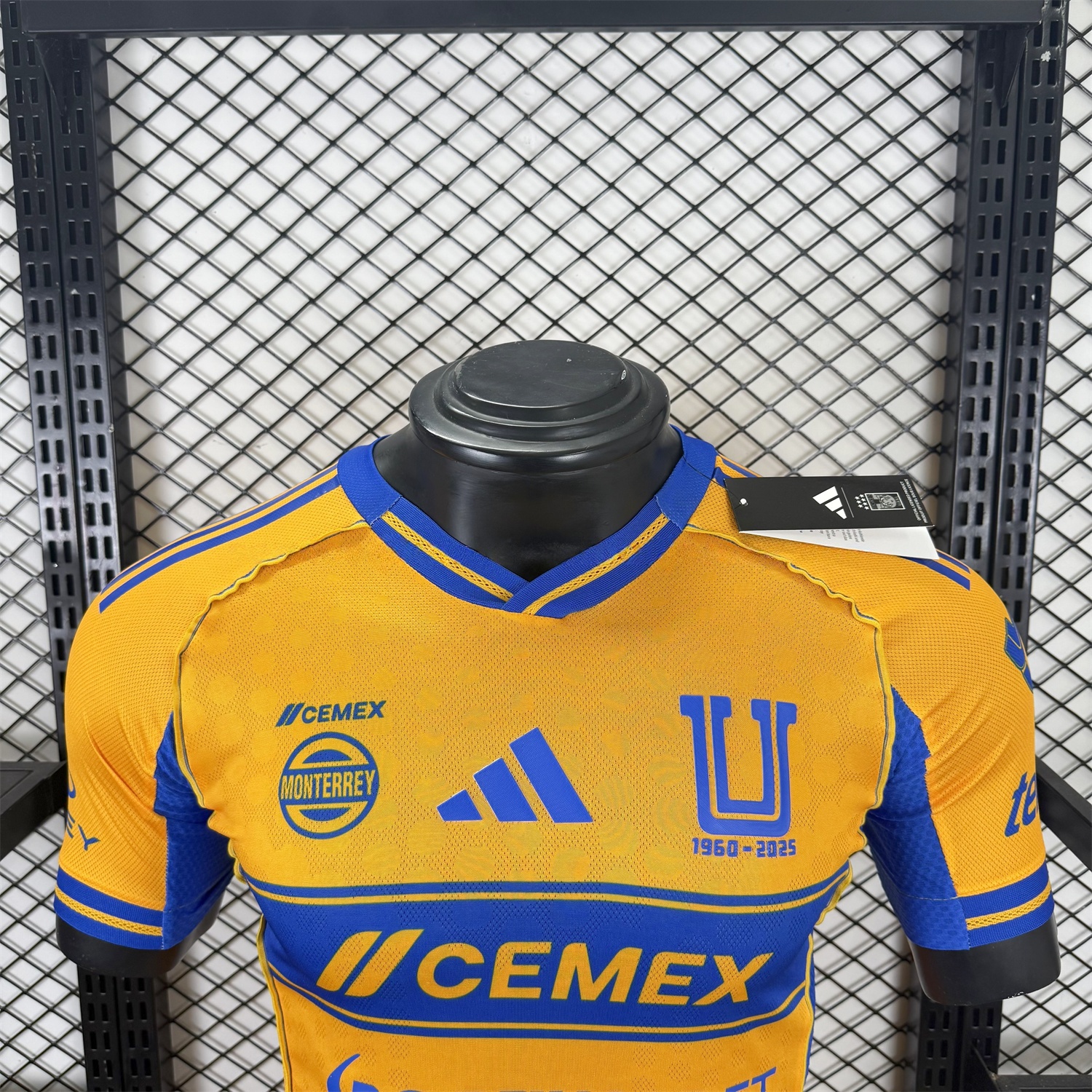 Tigres UANL 25-26 Home Jersey With All Sponsors - Player Version - UnitedFutballJersey