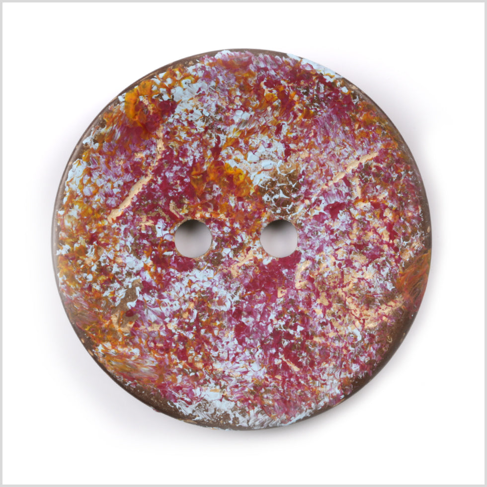 Multicolor 2-Hole Coconut Button - 64L/40.5mm - Joann Fabrics