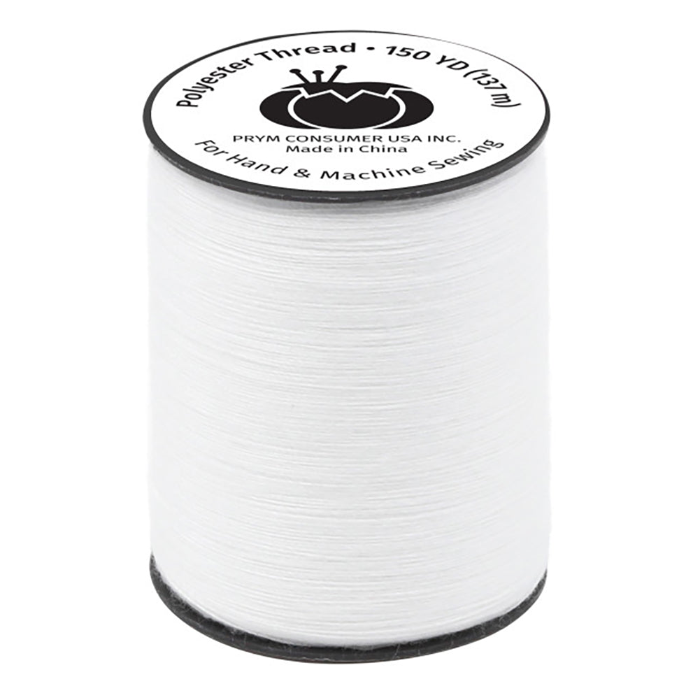 Dritz Polyester Thread - White - 150 YD - Joann Fabrics