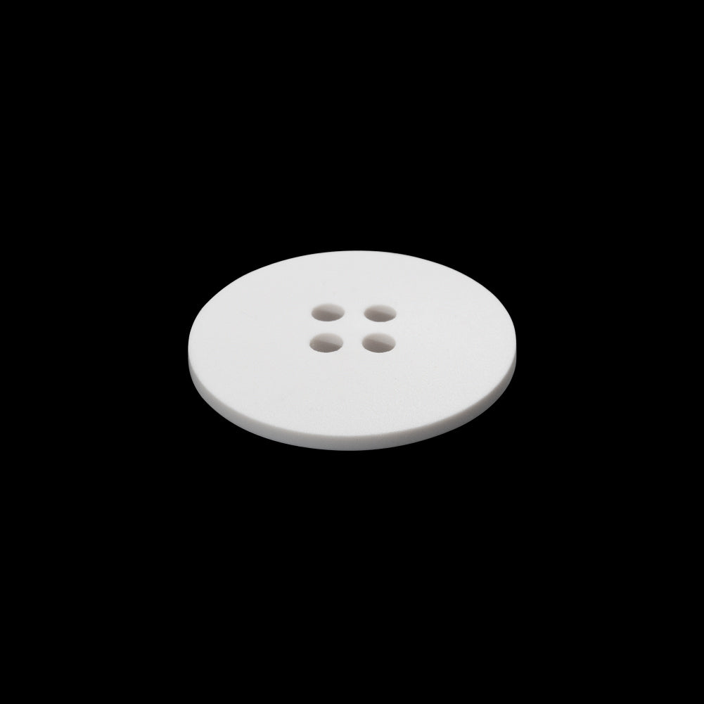 Plastic 4-Hole Button - 32L/20mm - Off White Low Convex - Joann Fabrics