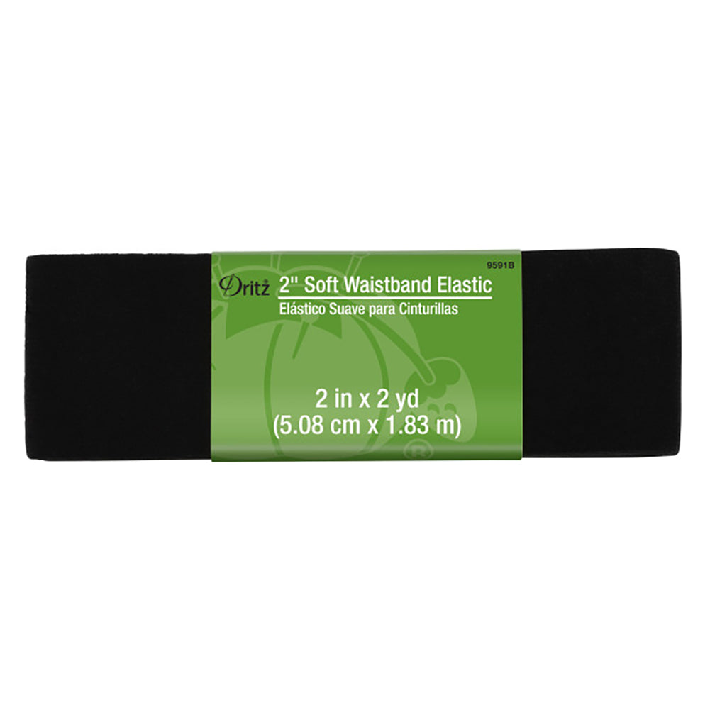Dritz Soft Waistband Elastic - Black - 2