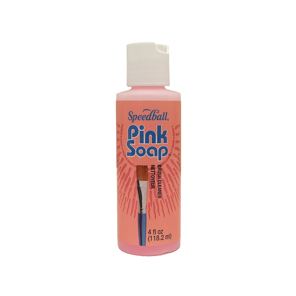 Speedball Pink Soap Brush Cleaner - 4 fl oz - Joann Fabrics