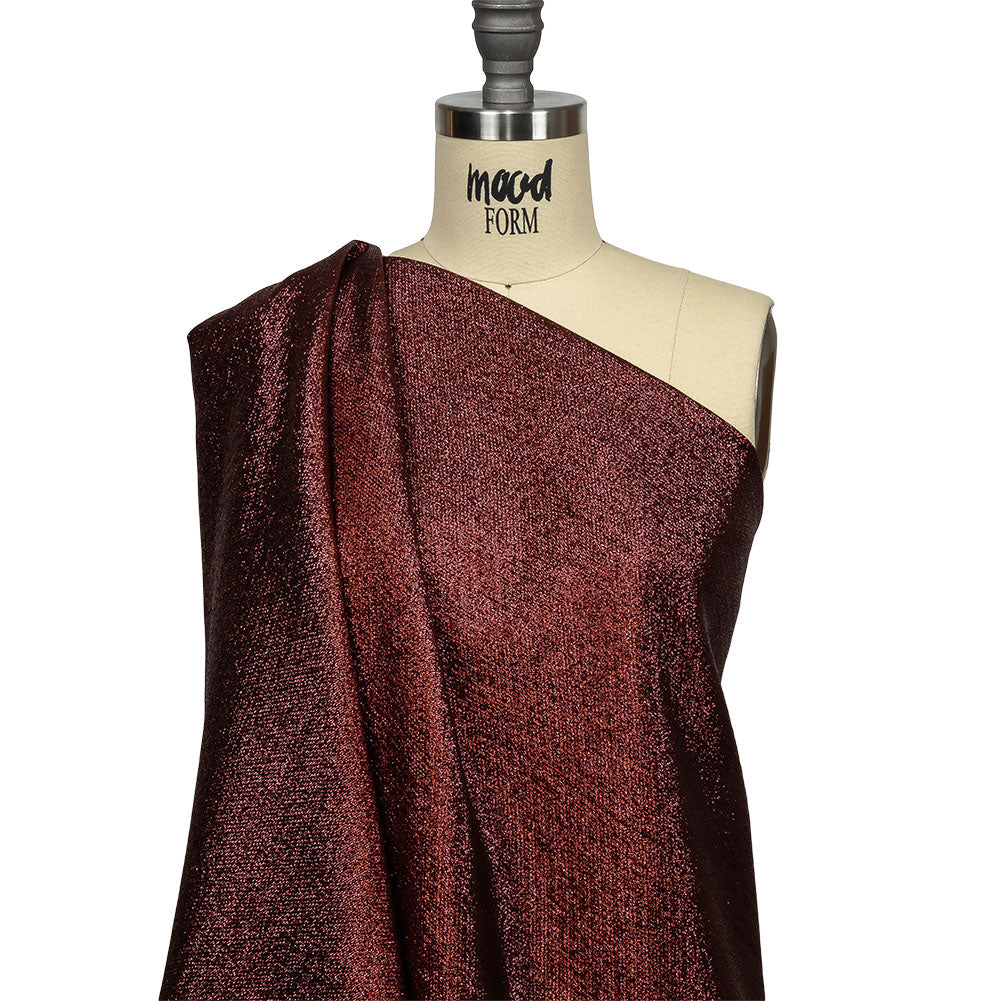 Geode Metallic Wine Red Crackle Luxury Brocade - Joann Fabrics