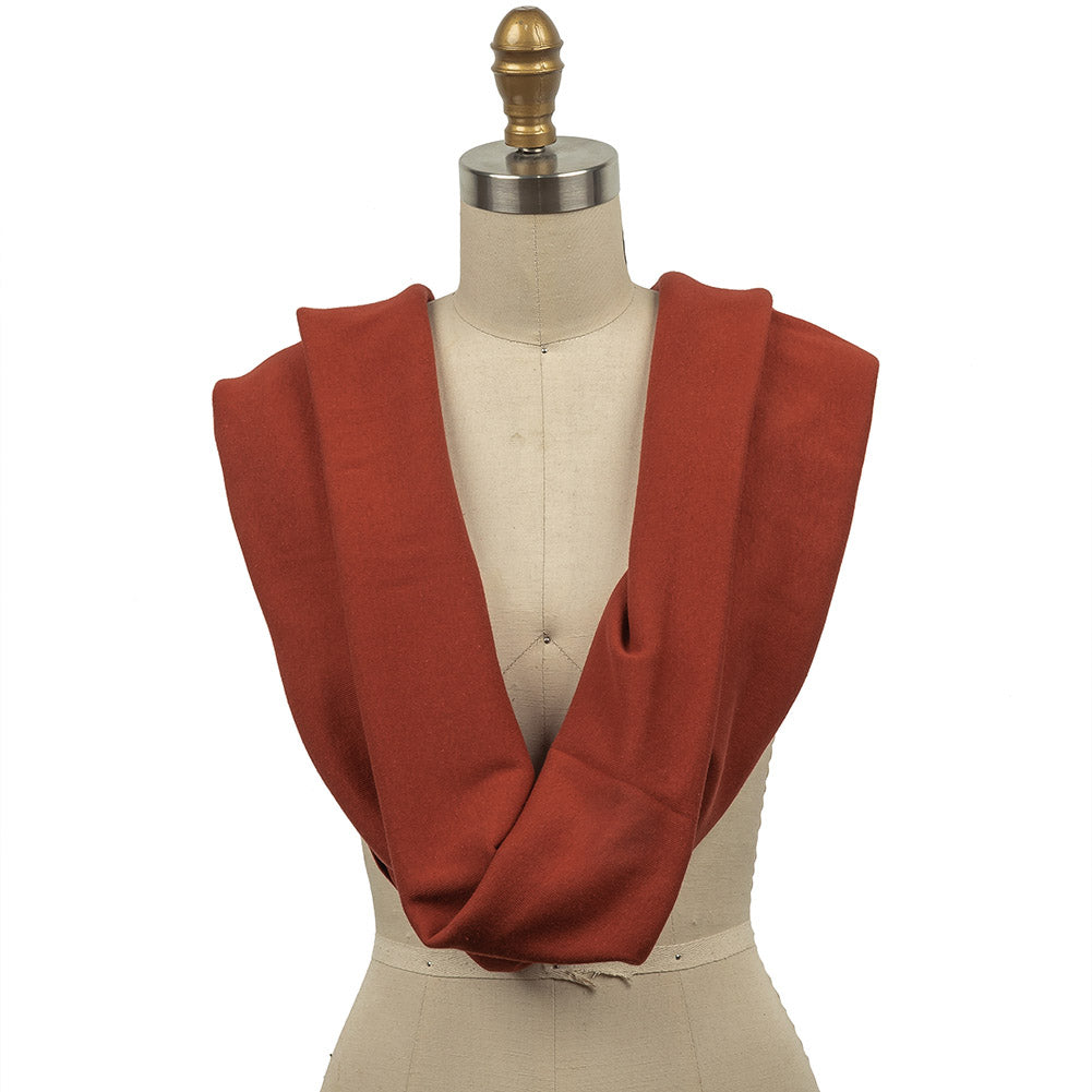 Cotton Tubular 1x1 Rib Knit - Red Ochre - Joann Fabrics