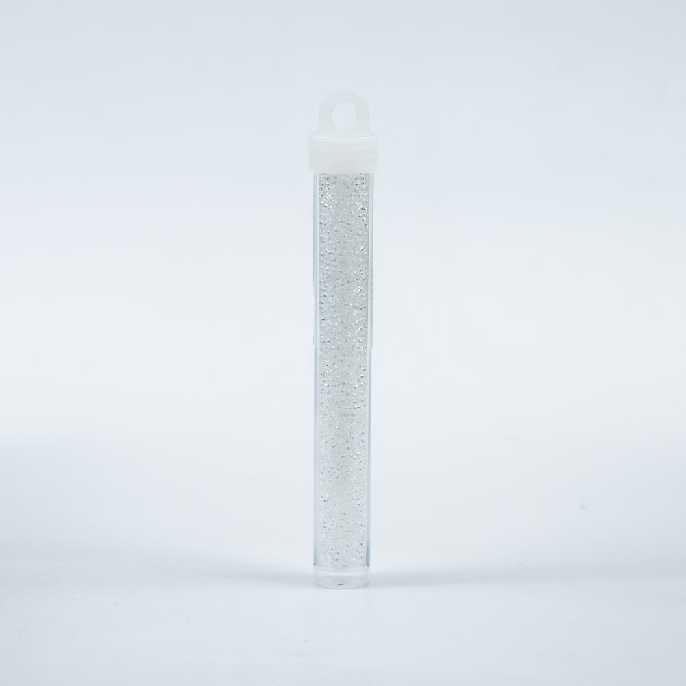 Clear Iridescent Czech Seed Beads - Size 10 - Joann Fabrics