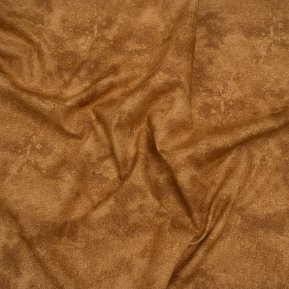 Printed Quilting Cotton by Deborah Edwards Northcott Studio - Sponge Toffee Fresco Texture - Toscana Collection - Joann Fabrics
