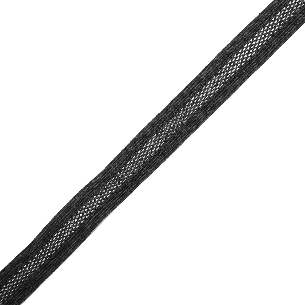 Black Elastic Trim - 0.75