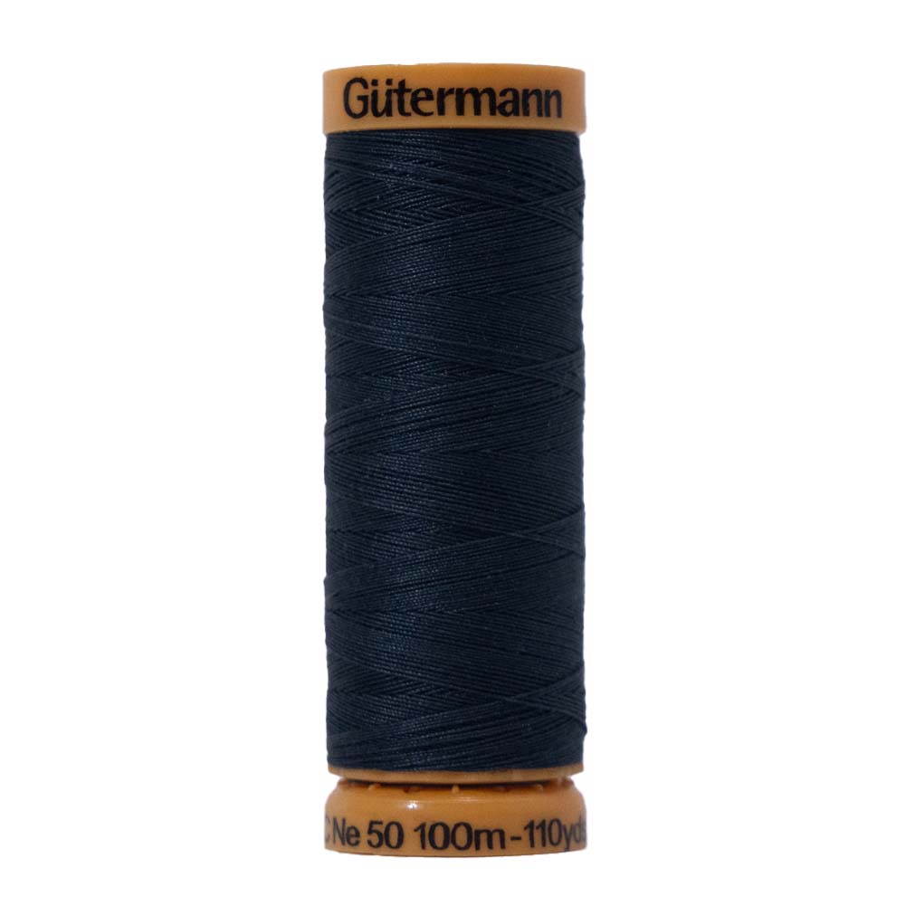 Gutermann Natural Cotton Thread 100m - 6230 Navy - Joann Fabrics