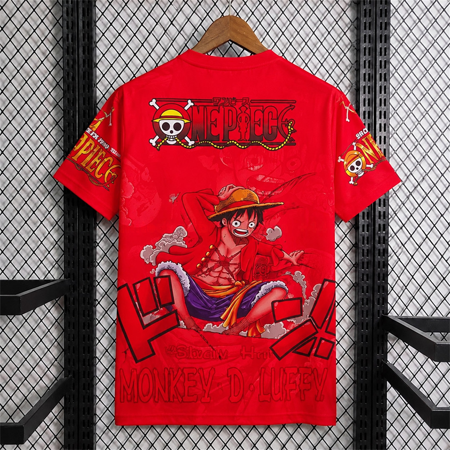 Japan 2026 One Piece Red Anime Concept Special Jersey - Fans Version - UnitedFutballJersey