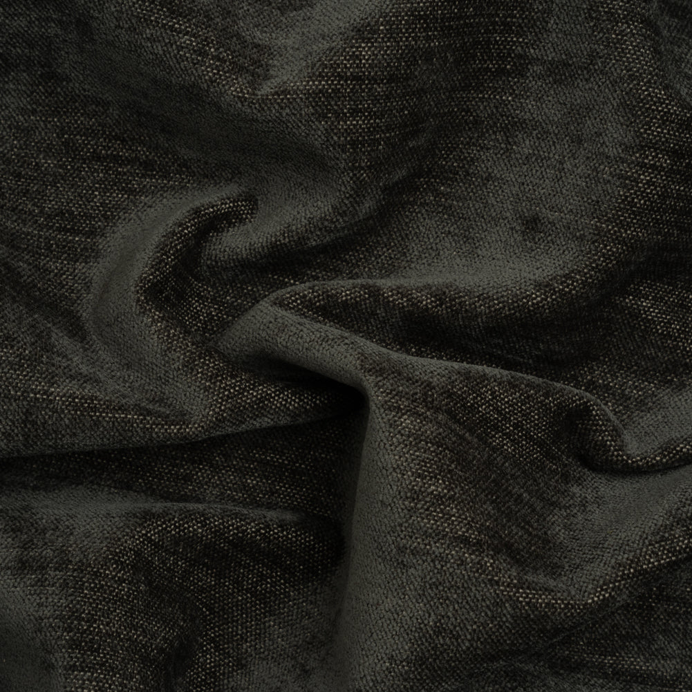 Upholstery Chenille with Latex Backing - Gunmetal - Tonnet Collection - Joann Fabrics