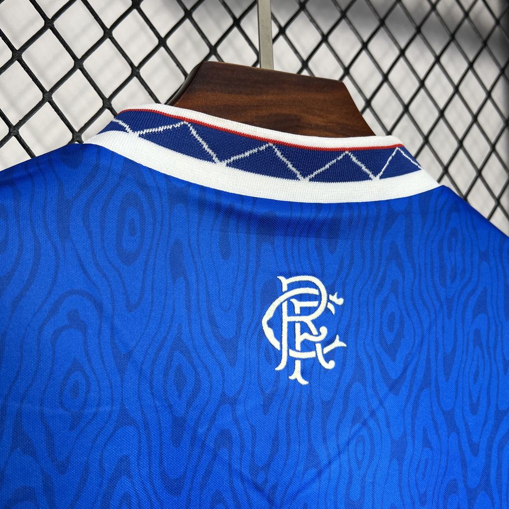 1990/1992 Retro Rangers Home Football Shirt 1:1 Thai Quality