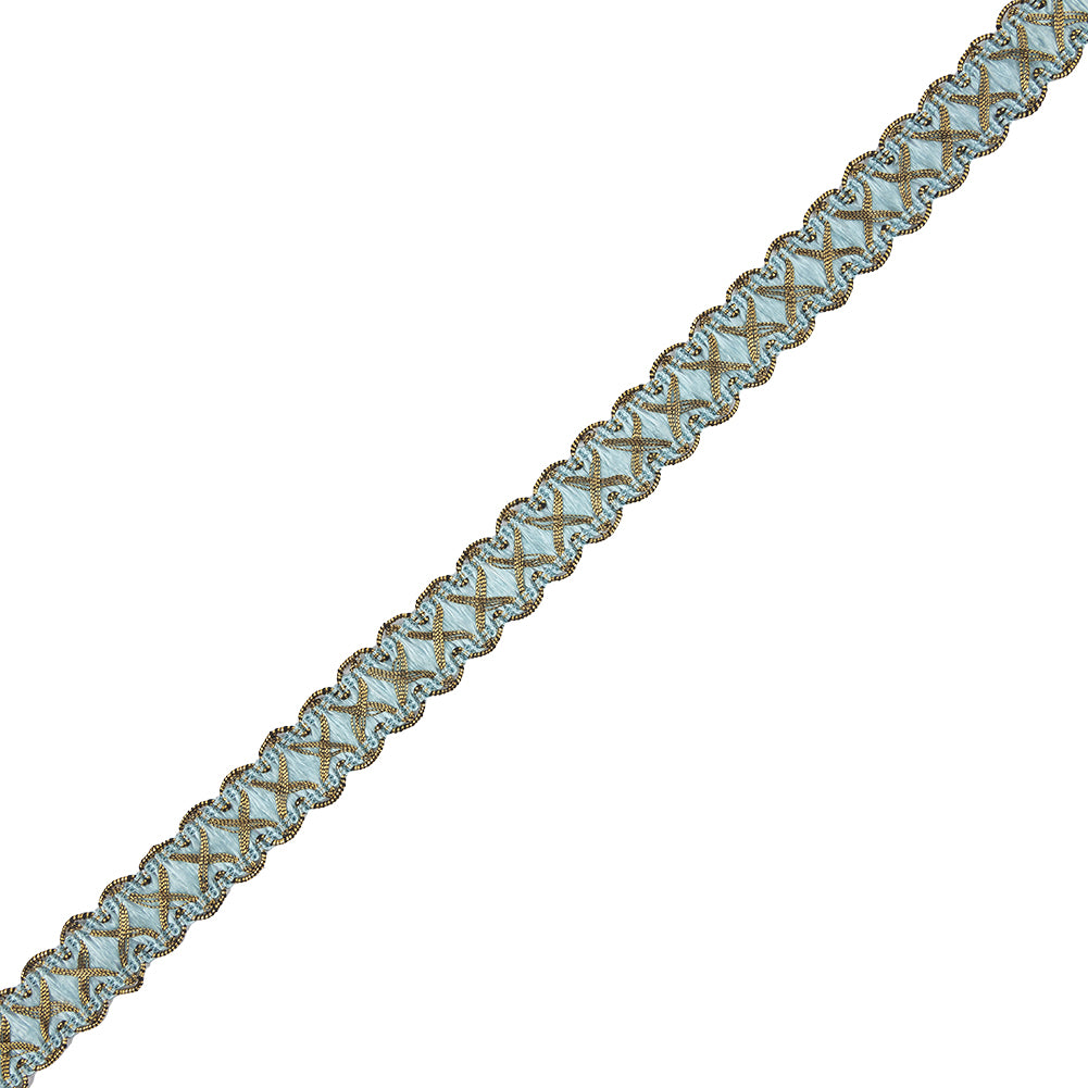 Blue/Gold Metallic Braid - Joann Fabrics