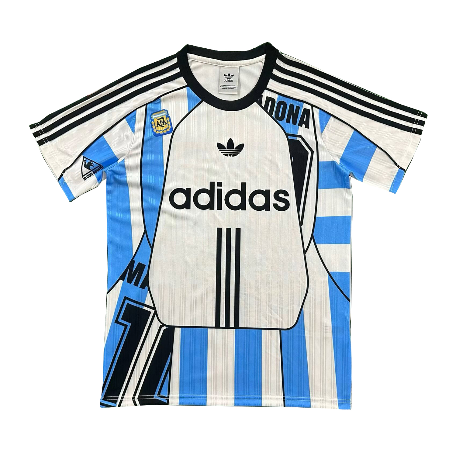 Argentina 2026 Adidas Originals Retro Style Blue White Jersey - Fans Version - UnitedFutballJersey