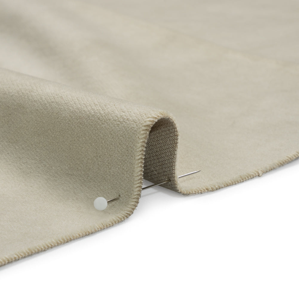 Cotton and Polyester Upholstery Velvet - Stone - Banton Collection - Joann Fabrics