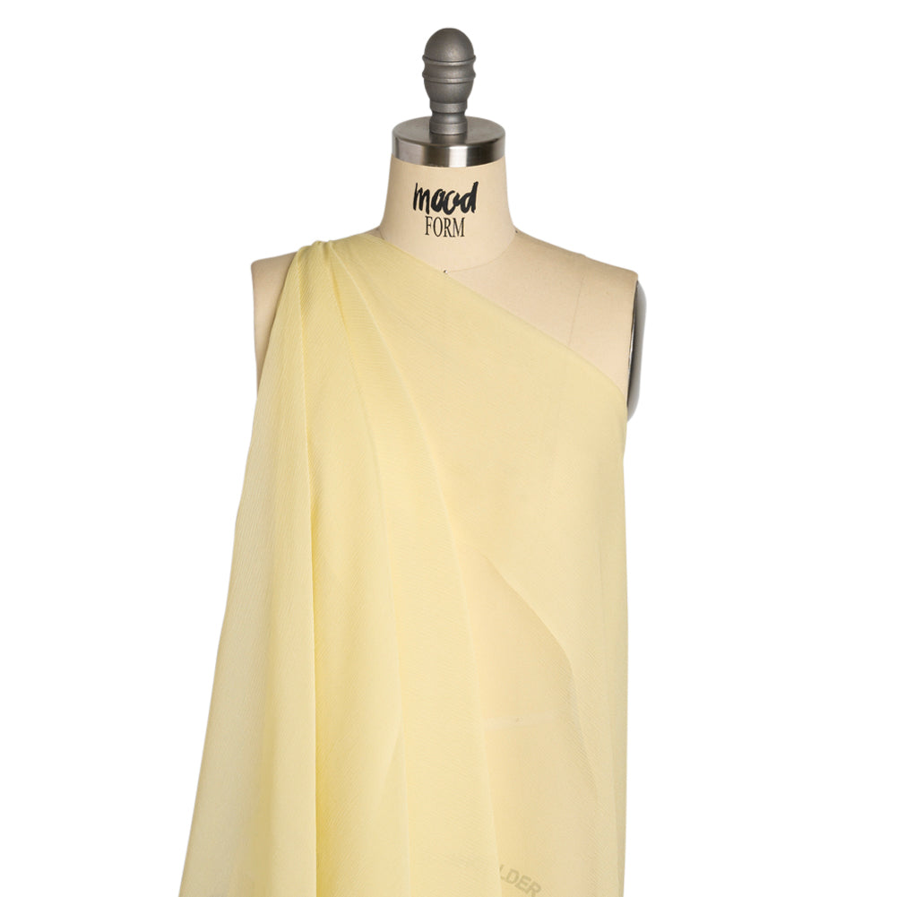 Crinkled Silk Chiffon - Young Wheat - Premium Collection - Joann Fabrics