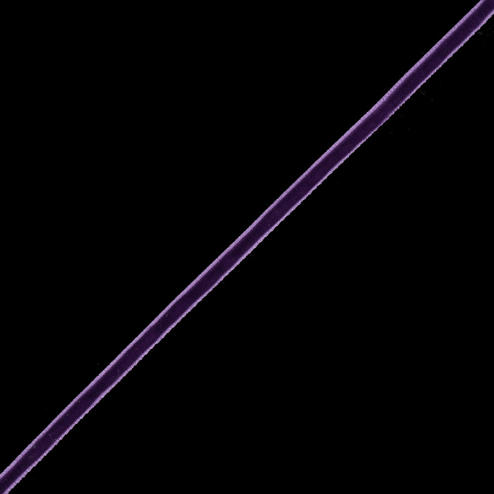 Single Faced Velvet Ribbon Made in Italy - 1/8