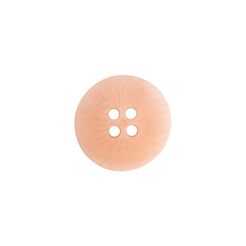 Transparent and Peach Swirls 4-Hole Low Convex Top Button - 24L/15mm - Joann Fabrics