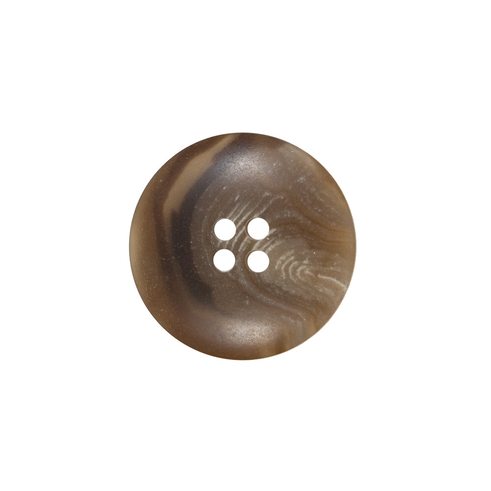 Brown Plastic 4-Hole Button - 32L/20mm - Joann Fabrics