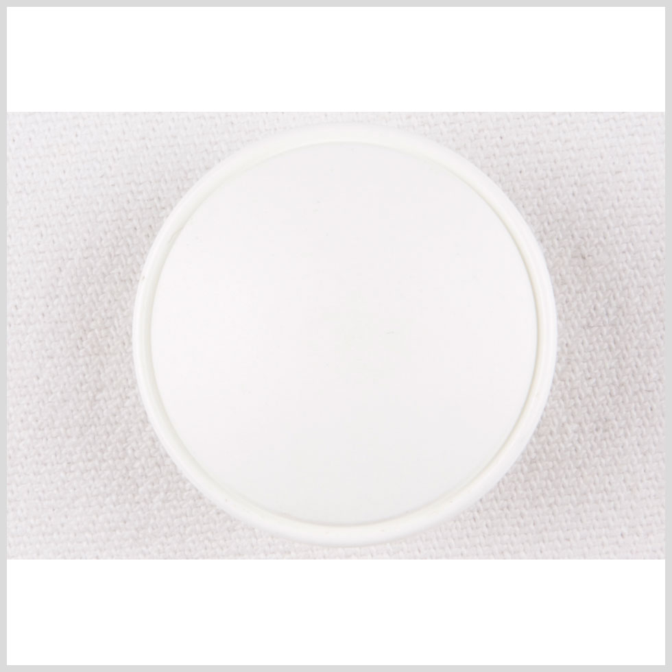 White Plastic Button - 48L/30.5mm - Joann Fabrics