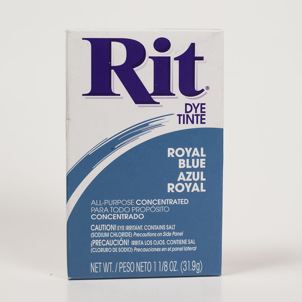 Rit All-Purpose Box Fabric Dye - Royal Blue - 1 1/8oz - Joann Fabrics