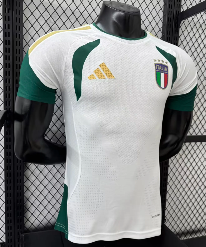 2026/2027 Player Version Italy Training Suit White Football Jersey 1:1 Thai quality