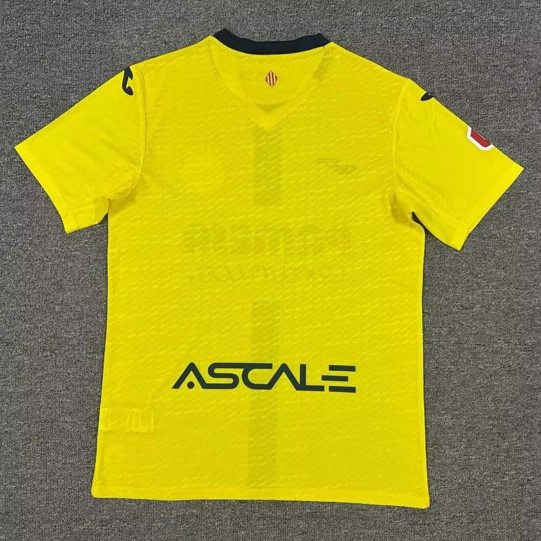 2025/2026 Villarreal Home Football Shirt 1:1 Thai Quality