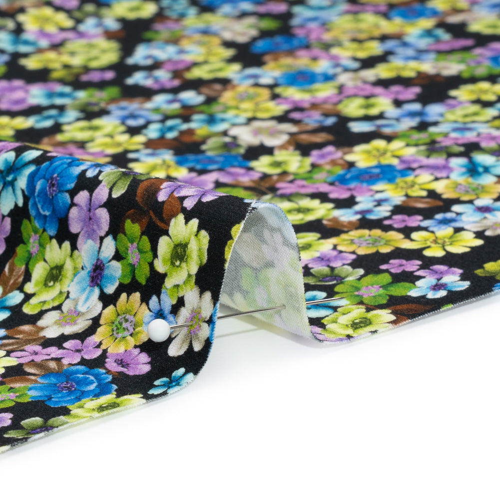 Mood Exclusive Electric Elegance Stretch Brushed Cotton Twill - Joann Fabrics