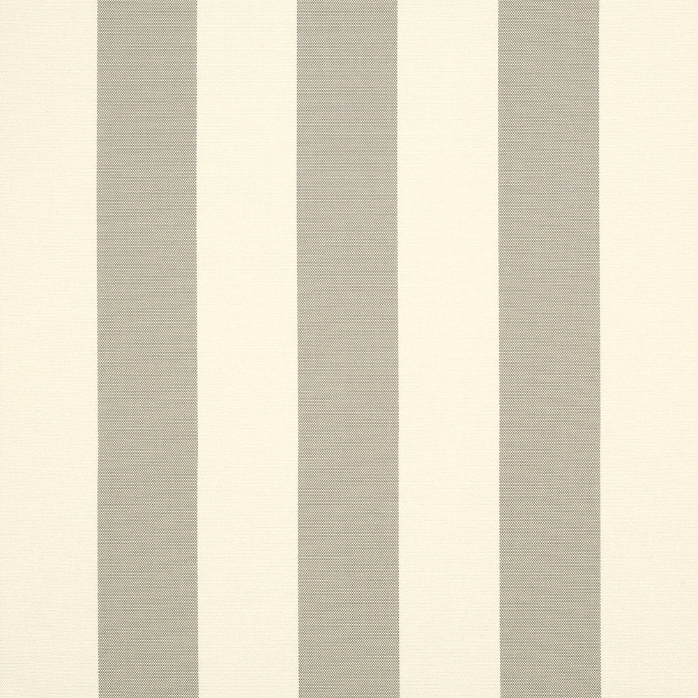 Solana Upholstery Woven by Sunbrella - Seagull Gray and Cream Awning Stripes - Joann Fabrics