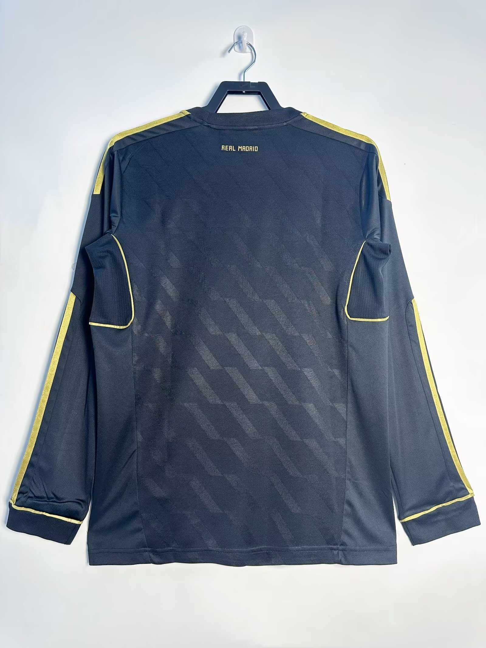 2011/2012 Retro Long Sleeve Real Madrid Away Jersey 1:1 Thai Quality