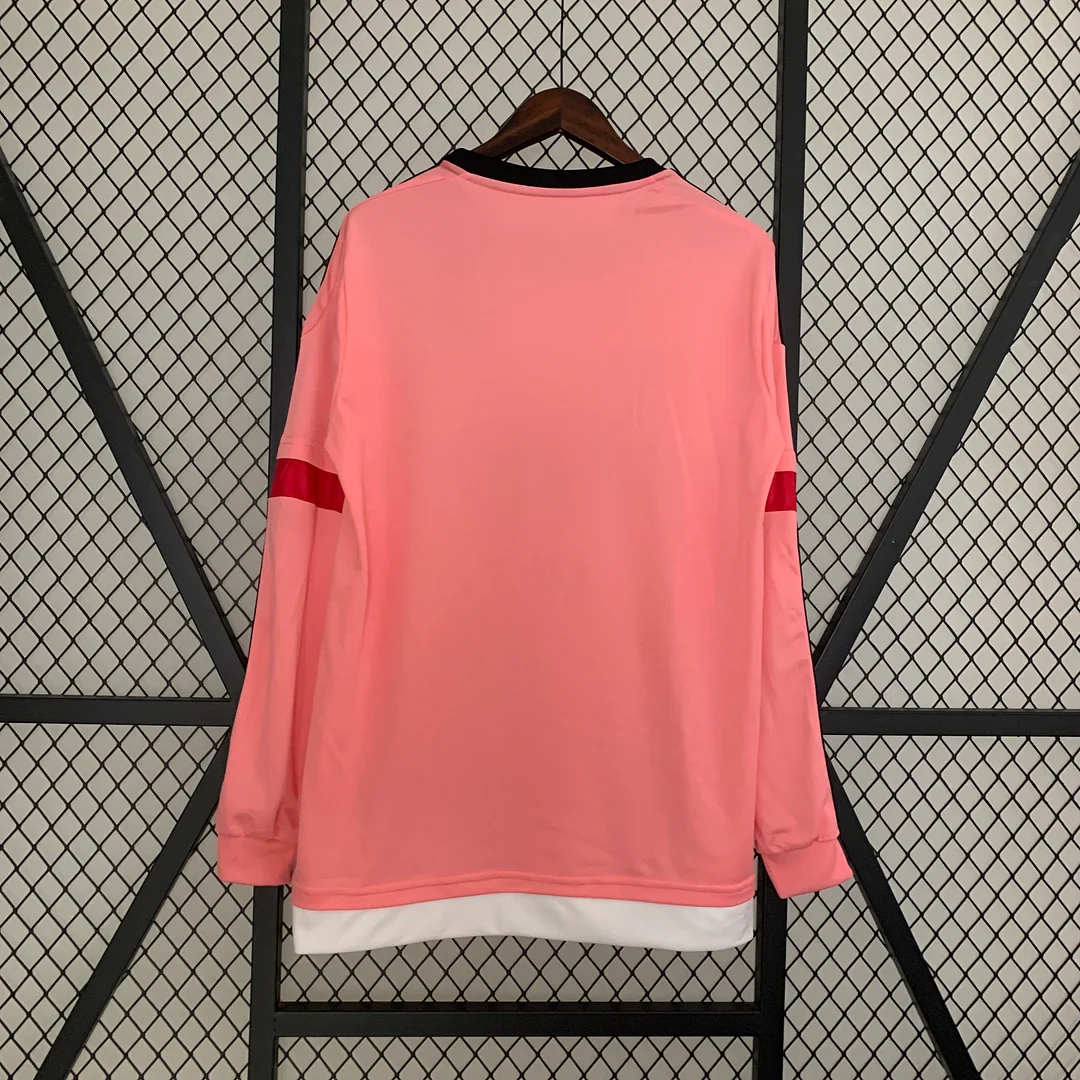 2015-2016 Juventus Retro Away Jersey Long Sleeve