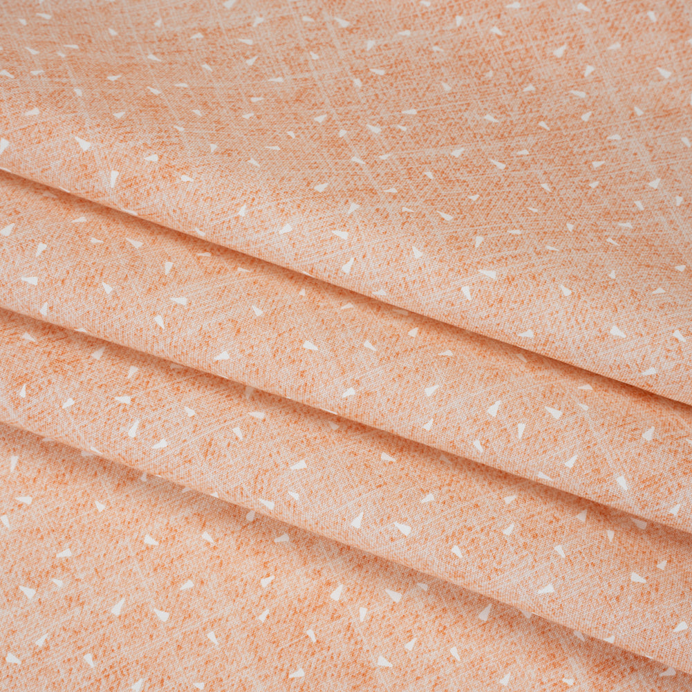 Printed Quilting Cotton by Ghazal Razavi for FIGO Studio - Coral Triangles and Texture - Stash Collection - Joann Fabrics