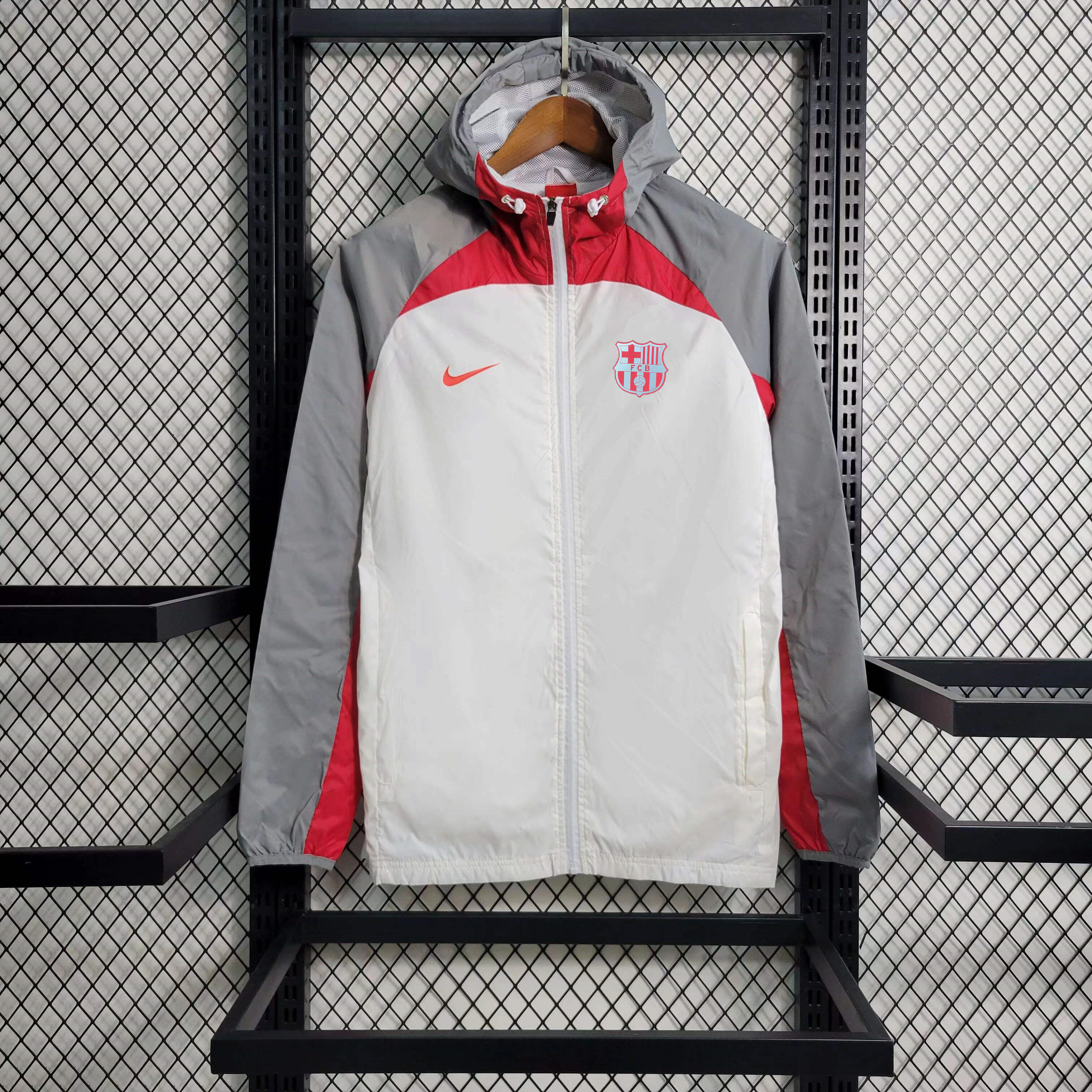 2025/2026 Barcelona Windbreaker Jersey 1:1 Thai Quality 10