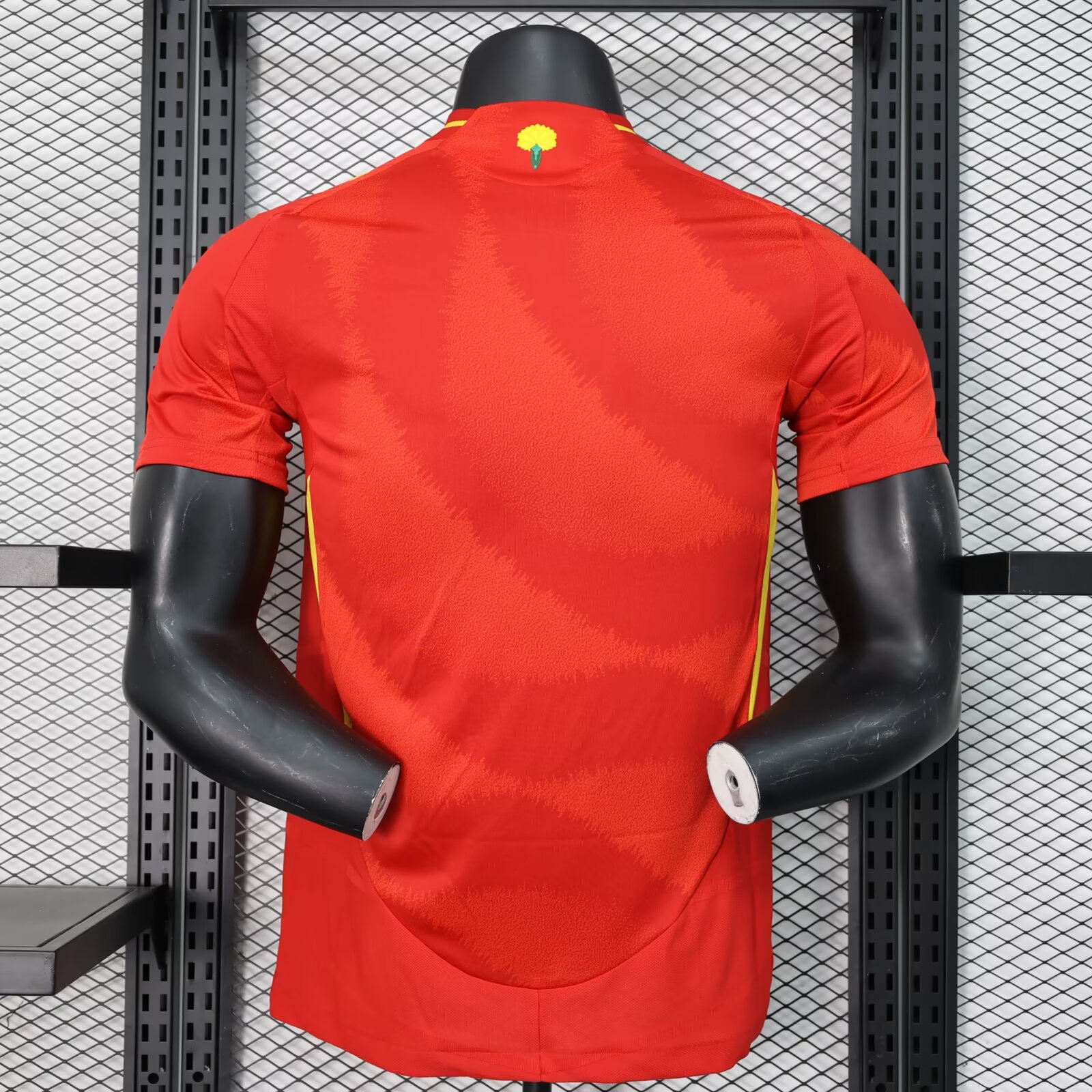 2024-2025 Player Version Spain Home Soccer Shirt