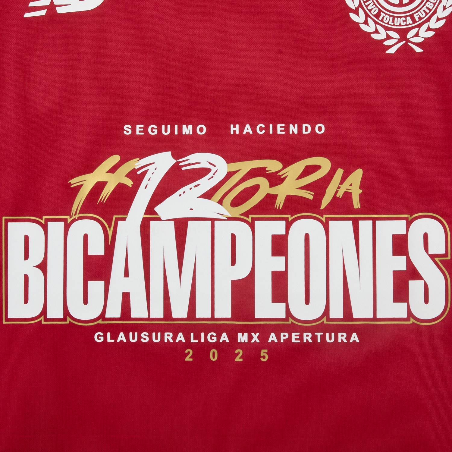 Toluca 25-26 Red Champion Commemorative Jersey - Fans Version - UnitedFutballJersey