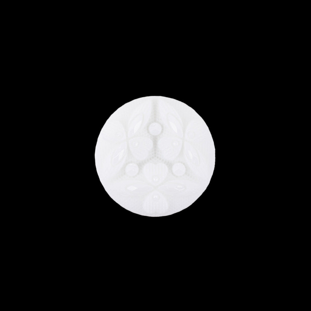 Italian Sugar Swizzle Floral Molded Shank Back Nylon Button - 24L/15mm - Joann Fabrics